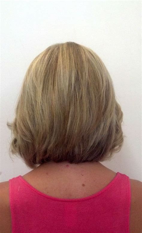Short Layered Bobs For Fine Hair Back View Back View Of Bob Haircut The