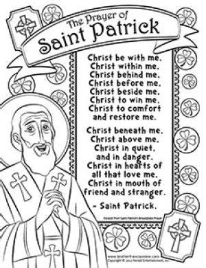 Patrick's day coloring pages that the little ones will love. Herald Store Free - St. Patrick Coloring pages | St patrick prayer