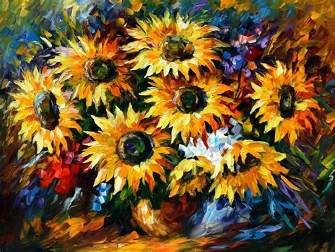 Leonid Afremov Oil On Canvas Palette Knife Buy Original Paintings