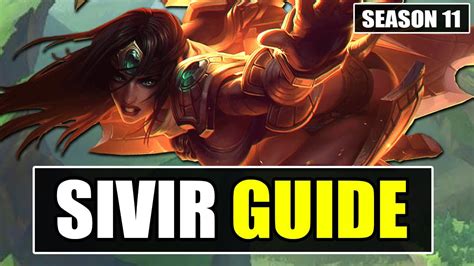 How To Play Sivir Adc Season Best Build Runes Gameplay S