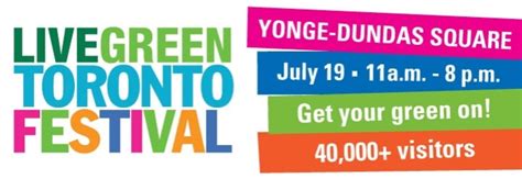 Live Green Toronto Festival