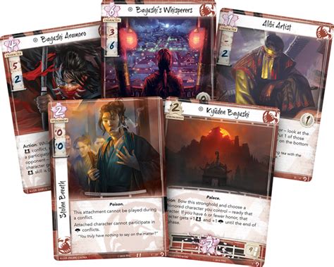 Ffg Scorpion Clan Pack Announced For Legend Of The Five Rings Bell