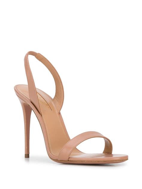 Aquazzura So Nude Mm Sandals Farfetch