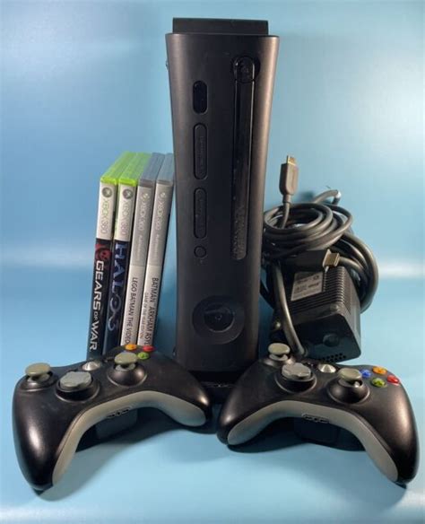 Microsoft Xbox 360 Elite 120gb Console Black For Sale Online Ebay