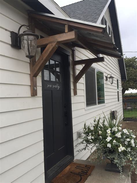Check spelling or type a new query. Front porch awning made from recycled materials | House awnings, Porch awning, House exterior