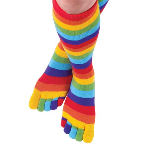 Rainbow Toe Socks Bits And Pieces