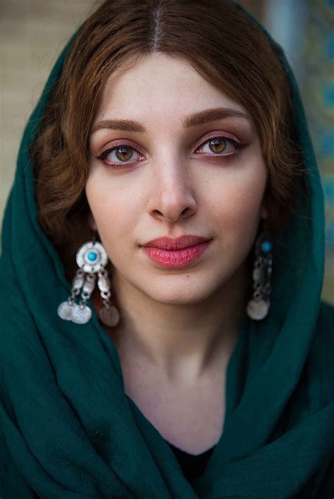 Farnoush Tehran Iran Beautiful Eyes Girl Face Portrait