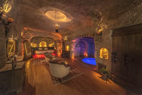 Kapadokyada Şömineli Oteller Ve Şömineli Otel Odaları Küçük Ve Butik