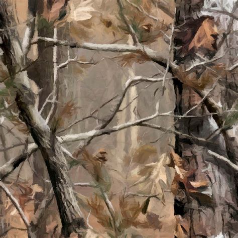 Painted Tree 22 Camouflage Pattern Crew