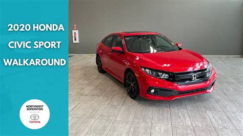 2020 Honda Civic Sport Review Youtube