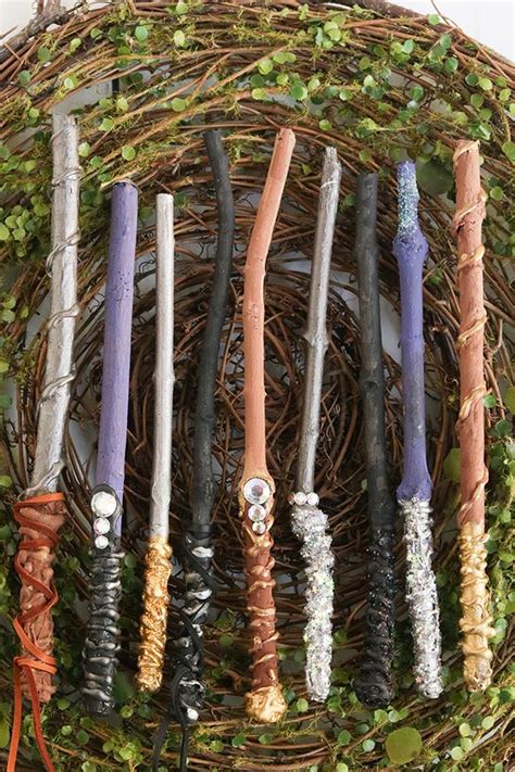 How To Make A Wizard Wand Out Of A Stick Easy Diy Wand Craft Diy