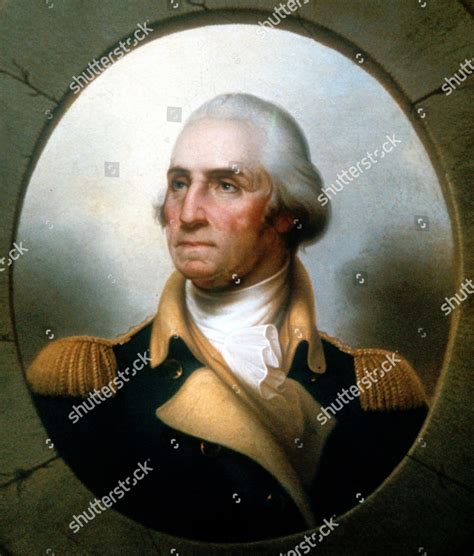 George Washington 17321799 First President Us Editorial Stock Photo