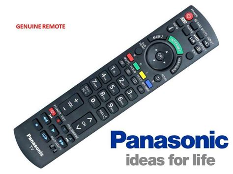 Genuine Panasonic Remote Control For Tv Th L65wt600a Th P50x20a