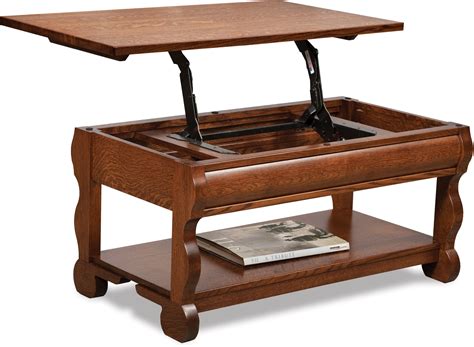 Your coffee klatches will never be the same after making the solid wood old classic sleigh coffee table from amishoutletstore.com the centerpiece of your gatherings. Old Classic Sleigh Coffee Table with Lift Top | Old ...