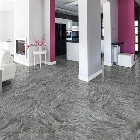 Vinyl plank flooring is one of the trending flooring material in the market. Hermosa Stone luxury vinyl flooring is beautiful! Real embossed textures.