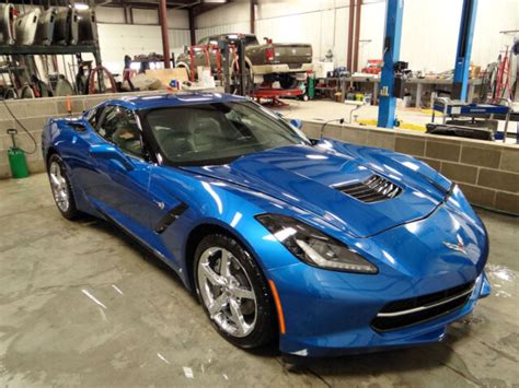 Clean Title Salvage Repairable C7 Corvette Stingray 2550 Miles Easy