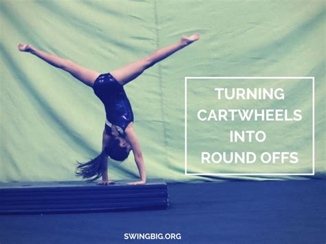 Turning Cartwheels Into Round Offs Gymnastics At Home Gymnastics