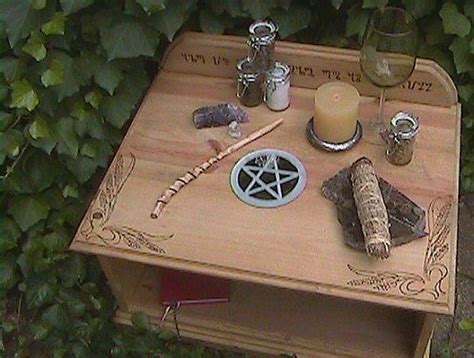 Wiccan Altar This Is A Variation Of A Basic Altar Wiccan Altar