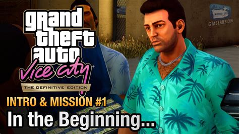 GTA Vice City Definitive Edition Intro Mission 1 In The