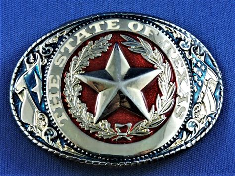 Belt Buckle The State Of Texas Belt Buckles Buckle Texas Stamp