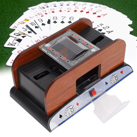 Professional Automatic Card Shuffler High Speed Shuffling Machine Card