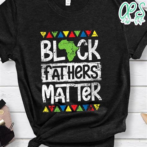 Black Fathers Matter History Month Png File Template For Men Dad