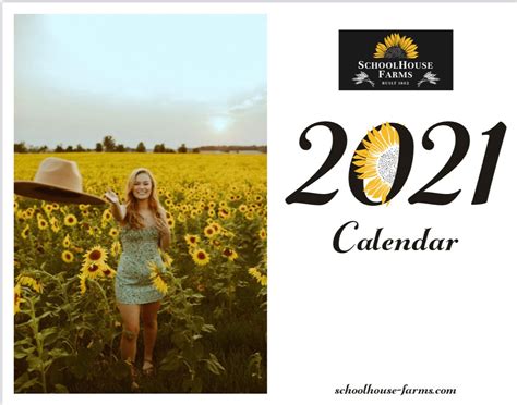 2021 Calendar Schoolhouse Farms Schoolhouse Farms