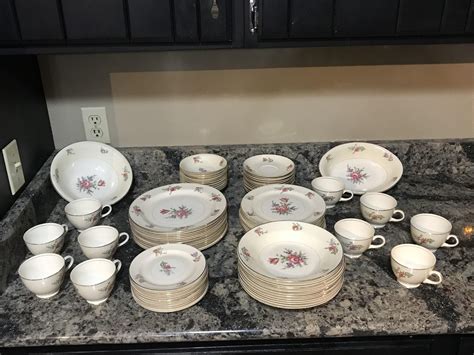 I Found This Beautiful Set Of Antique China Today Its An 82 Piece Set