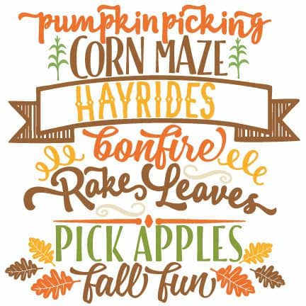 This post may contain affiliate links that won't change your price but will share some commission. Fall Fun Word Art SVG scrapbook cut file cute clipart ...