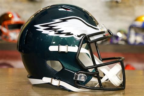 Philadelphia Eagles Riddell Speed Replica Helmet Green Gridiron Inc