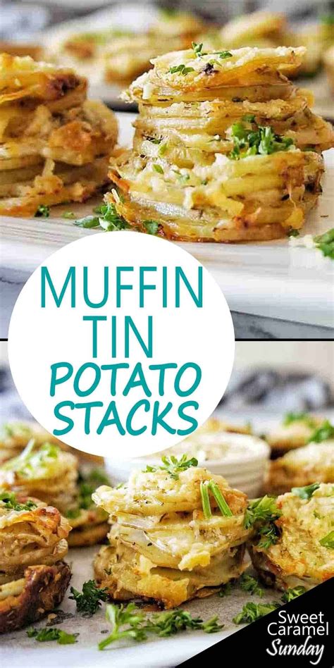 Muffin Tin Potato Stacks Are A Gratin Version Of Roasted Potatoes