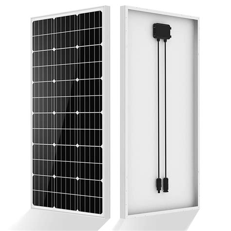 Buy Eco Worthy 100 Watt Solar Panel 12 Volt Monocrystalline Solar Panel