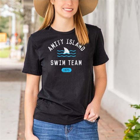 Amity Island Swim Team 1975 Jaws Shirt Hoodie Sweater Ladie Tee