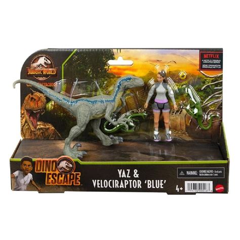 Mua Mattel Jurassic World Survival Camping Human And Dyno Pack Action