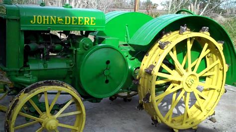 Maybe you would like to learn more about one of these? 1928 John Deere Model D running #1 - YouTube