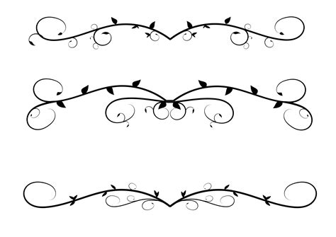 Flourish Clipart Artistic Flourish Artistic Transparent Free For