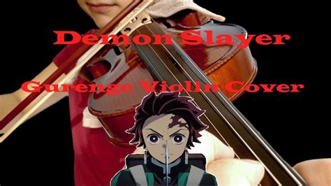 Gurenge Demon Slayer Opening 1 Violin Cover Kimetsu No Yaiba Op Anime