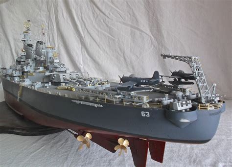 Uss Missouri Bb Big Mo Battleship Plastic Model Military Ship Kit My Xxx Hot Girl