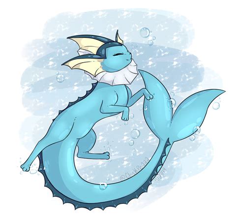 Vaporeon Fan Art By Pandamun On Deviantart