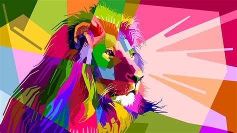We hope you enjoy our variety and growing collection of. Download wallpaper 3840x2160 lion, art, colorful, muzzle ...