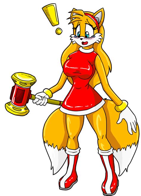 Rule 63 Sonic Tails Female Cartoon Characters Comic Art Girls Furry Art