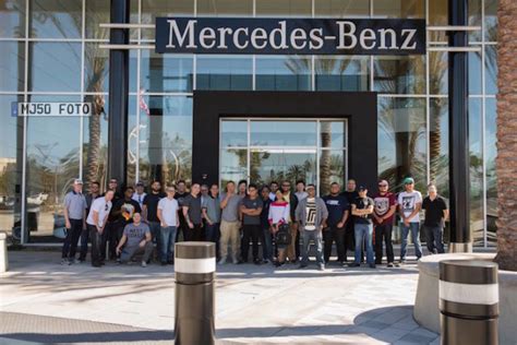 Mb World Members Visit Mercedes Benz Vehicle Preparation Center Mbworld