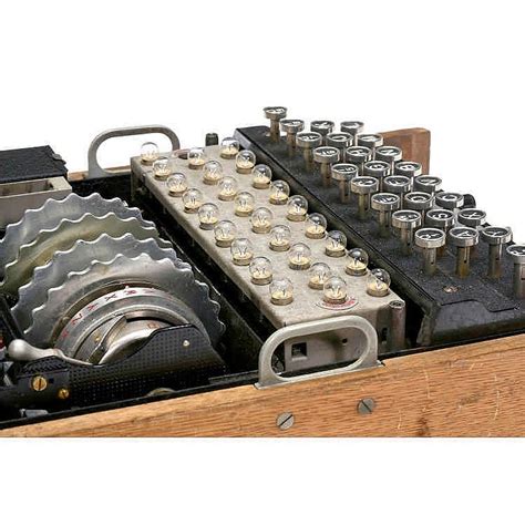 Sold Price Enigma M4 Cypher Machine C 1942 May 6 0115 1000 Am Cest