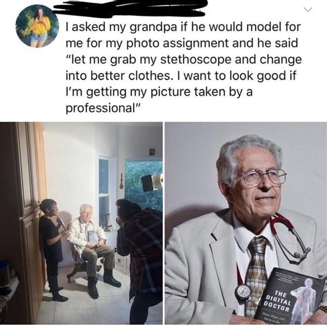 Such A Supportive Grandpa 9gag