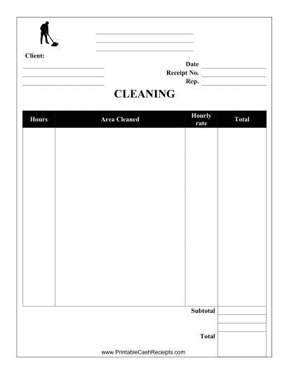 Cleaning Invoice Template Pdf Pdf Template