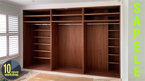 Built In Wardrobes With Great Shelving Ideas Video 342 Youtube