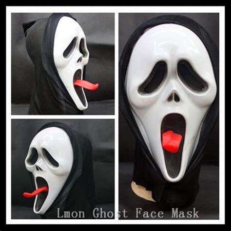Hot Selling Super Scary Ghost Face Scream Mask Halloween Mask
