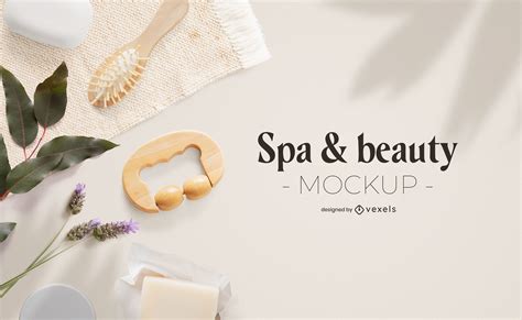 Spa PSD Mockup Editable Template To Download