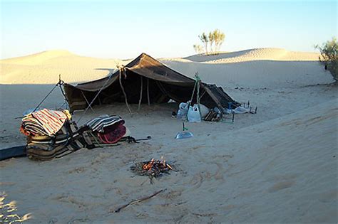 Lever Du Jour Dans Le Désert Désert Douz Région De Tozeur Gafsa