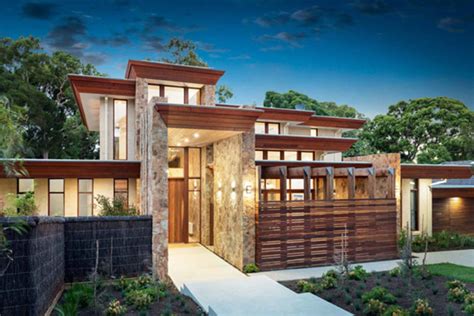 Frank Lloyd Wright Style Home Complete Home Hedger Constructions